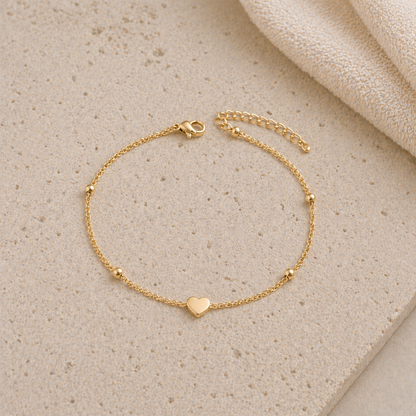 Aurea Amour Bracelet – złota bransoletka z sercem